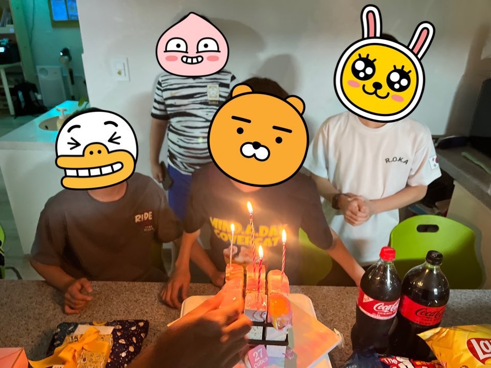 지*의 생일 축하합니다~
