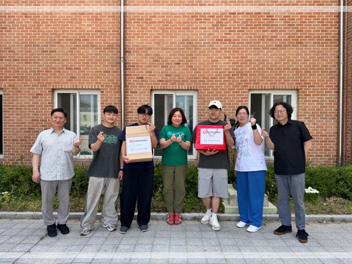 청강문화산업대학교 푸드전공 -  베이커리 기부